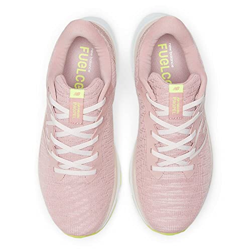 New Balance Women's FuelCell Propel V4 Running Shoe, Pink Moon/Quartz Pink/Thirty Watt, 9.5