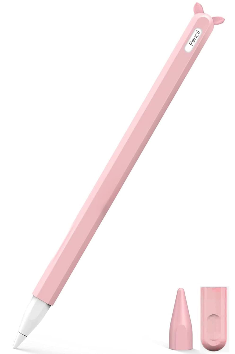 Meyaar Silicone Case for Apple Pencil 2nd Generation with Nib Cap Protect & Enhance Your Apple Pencil with Our Silicone Cover Compatible with iPad & ipad Pro 11,12.9 inch (Pink)-image-47