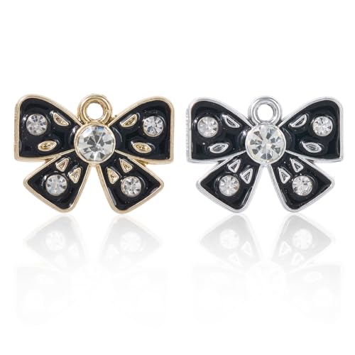 Alliage noir argent or pour pendentifs de colliers raffinés