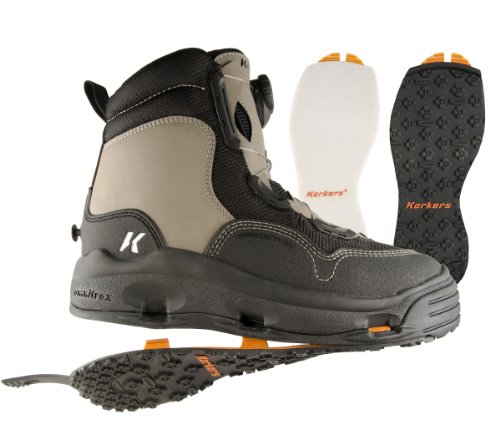 Korkers Whitehorse Wading Boot with Felt and Kling-On Outsoles