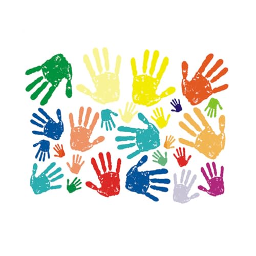 Vinilo Decorativo Adhesivo PVC Palm Prints 25x35 cm
