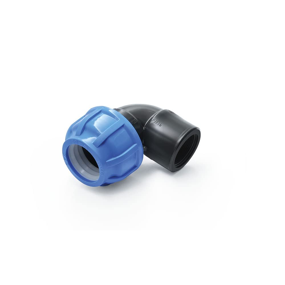 PP-Fitting Winkel 90° mit Innengewinde 32mm x 3/4" - Qualitäts Produkt MEGA Auswahl alle größen von Verschraubung für PE-Rohr Klemmverbinder Trinkwasser Winkel