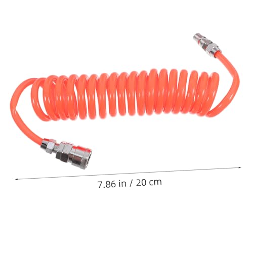Manguera espiral para compresor de aire de 3 metros con conectores de 8x5 mm 3