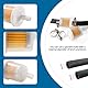 VooGenzek 2 Stücke 6-8 mm Benzinfilter, Inline Kraftstofffilter, Schnell-Kraftstofffilter, Motorradgasfilter, mit 4 Stücke Schlauchschellen, für Motorrad, Roller, Generator, Rasenmäher