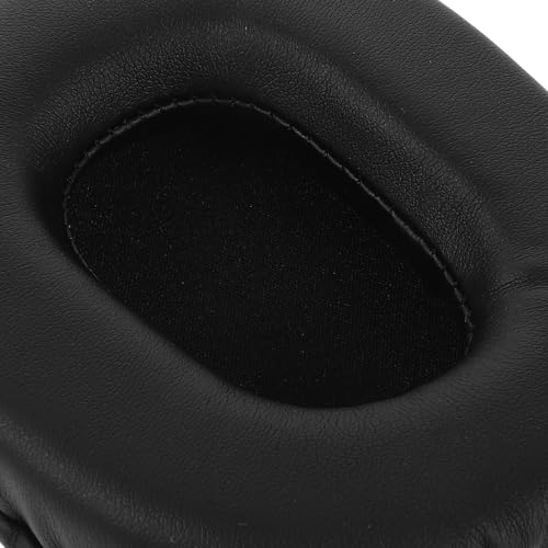 2 Piezas Cubiertas Ovaladas de Espuma para Auriculares, Reemplazo de Almohadillas para Auriculares y Headsets de Oficina, Resistentes al Sudor, Protector de Almohadillas, Negro 100x80mm para Uso Prolongado miniatura 3