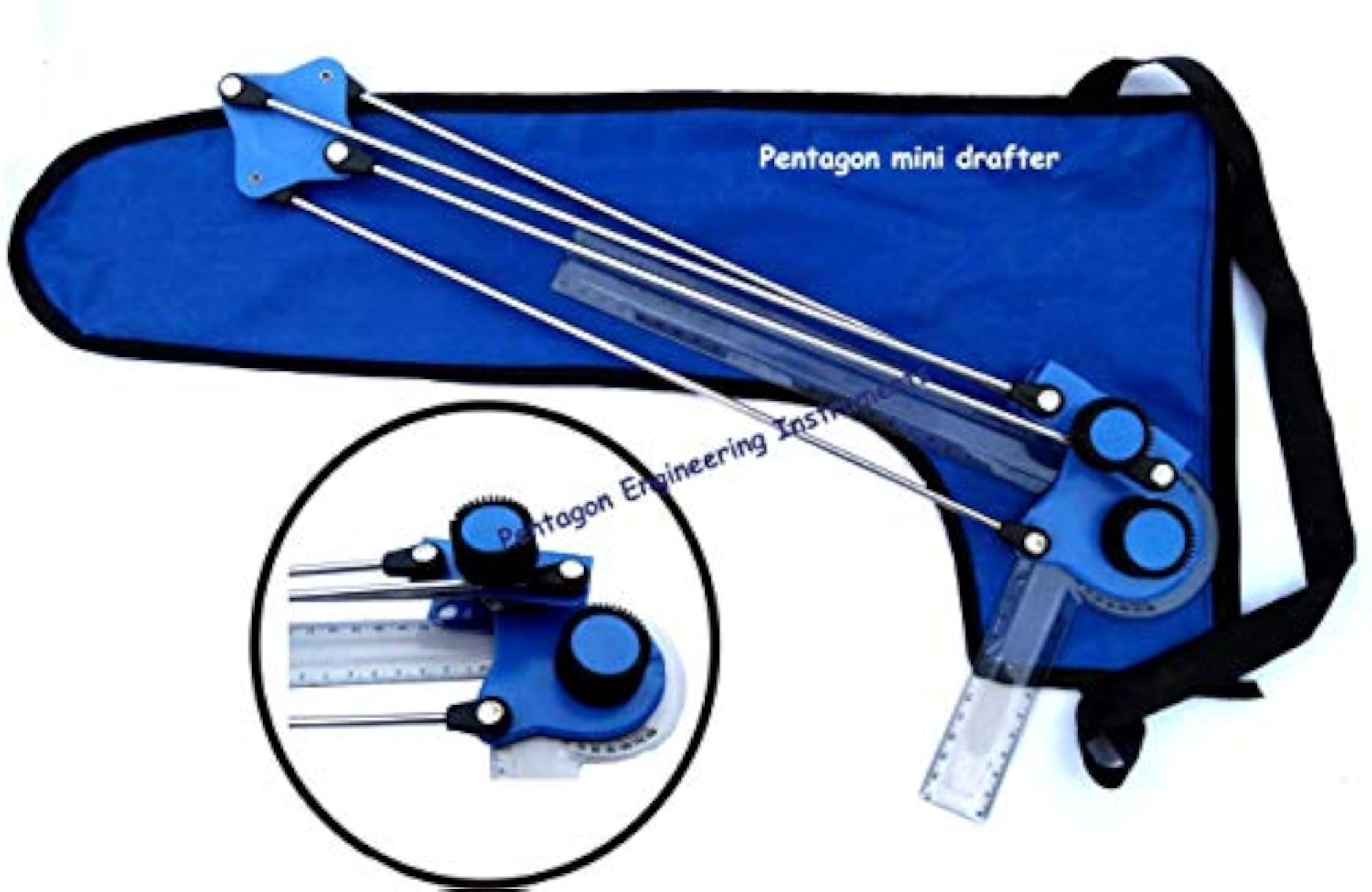 Mini Drafter for Drawing with Board Clip