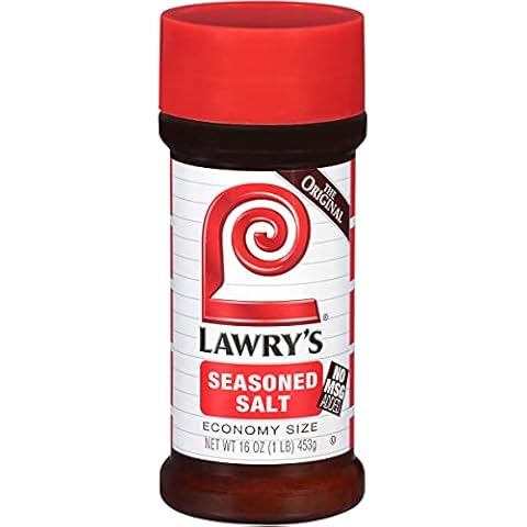 Lawry's Casero Original Seasoned Salt Shaker, Economy Size, 16 oz, Red Color Cover