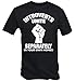 Produktbild 6TN Herren Lustige Introvertierte vereinen Sich separat in Ihrem eigenen Heimt-Shirt (XL, Schwarz)