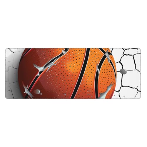 Tapis de souris basket-ball g&eacute;ant finis les tapis qui glissent