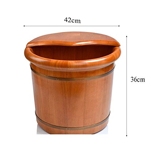 Spa de Pies de Madera Sólida Katzowen Natural miniatura 4