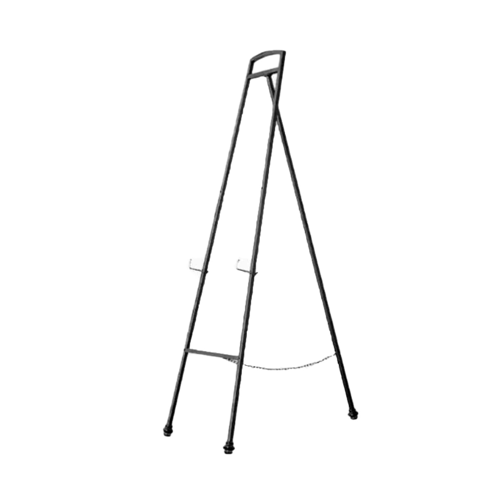 CWCQGH Adjustable Metal Easel Display Stand for Weddings Art Shows and Sketching - Height Adjustable Sturdy Black Exhibition Board Holder