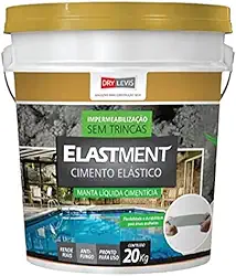 Manta Líquida Elastment Cimento Elástico 20kg Drylevis