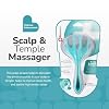 BioSwiss Head Massager, Handheld Scalp and Temple Tingler and Scratcher, Relaxing Hair and Head Stimulation Tool