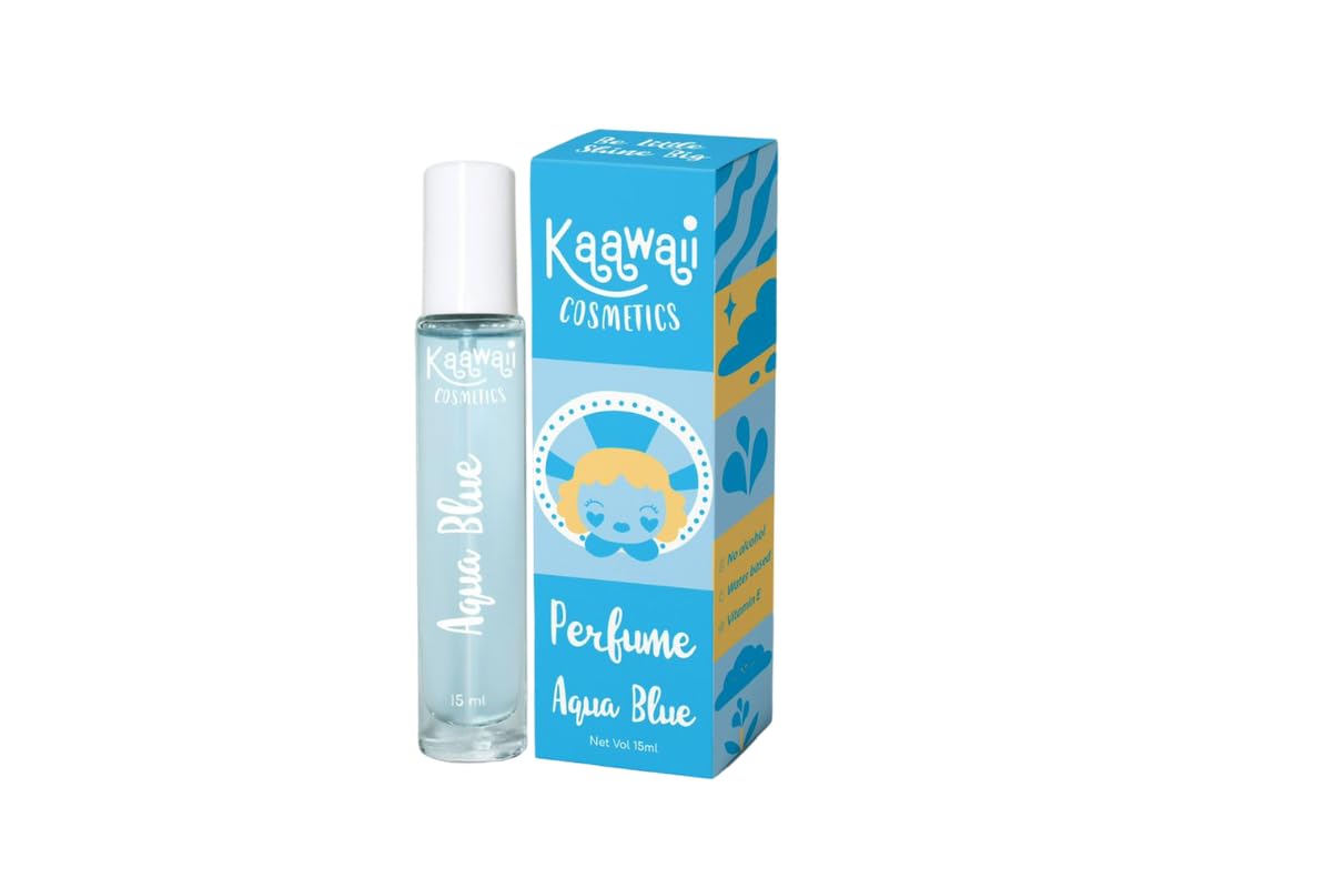 Kaawaii Cosmetics Perfume Boys Kids Safe water Based 4years To 12years Long Lasting Fragrance Spray for All Occasions and Everyday Use Aqua Blue 15 ml.-picture-12