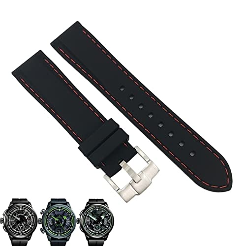 Bracelet de montre silicone 23mm compatible Citizen Tissot Casio
