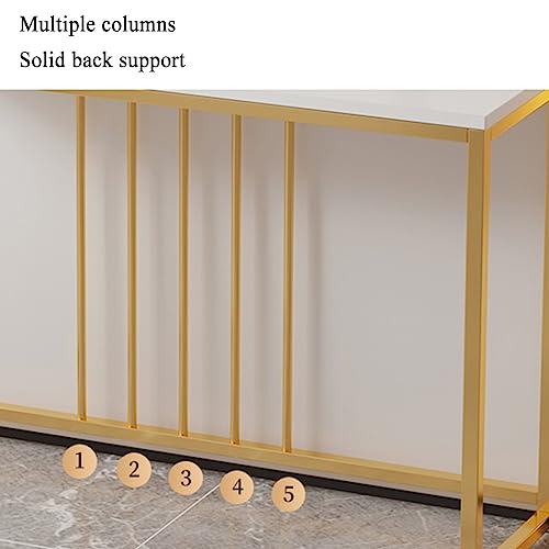 Supporti per Piante Tavolo consolle Moderno con Piano in Legno e Struttura in Metallo per Ingresso Stretto Dietro Il Divano Tavolo 80 cm Nero