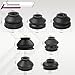 7x2 Sizes Car Ball Joint Dust Cover Head Boots Replacement Tie Pull Rod Ends Rubber Joint Kit Track Dust Protection Suspension Parts Accessories for Vehicles (Model-2)