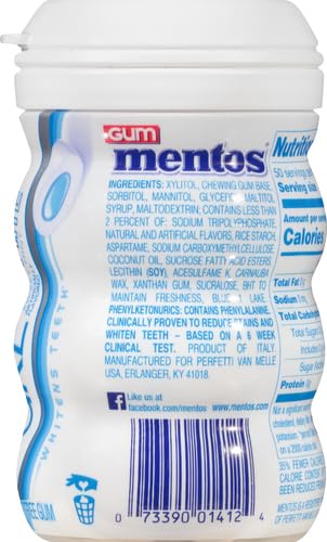 Mentos Pure White Gum, Sweet Mint - Image 16
