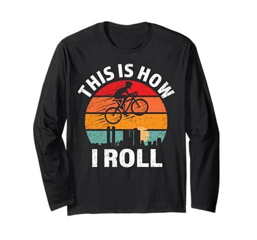Bicycle Gifts Vintage BMX This is How I Roll Retro
