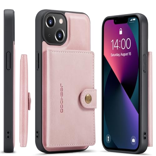 Étui en cuir magnétique iPhone 13 idéal pour voyager léger sans s'encombrer