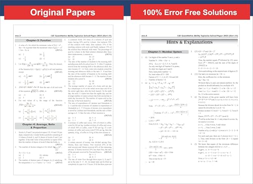 Image of Disha 43 Topic-wise CAT Quantitative Ability (QA) Previous Year Solved Papers (2025 - 1994) 19th edition | Previous Year Questions PYQs for CAT 2026