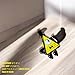 KOZUKI Yellow Cartoon Bill Cipher Enamel Pin - Cute, Whimsical, Medium Size, Unisex, Hard Enamel, Buckle Clasp, 1 Pin
