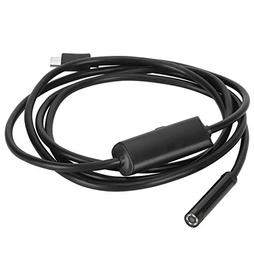 Stepless Dimming Endoscope Camera 7Mm High Definition Ip67 Waterproof Industrial Endoscope, Borescope Inspection Camera, Sewer Camera, 6 Led Lights (7Mm-1.5M),Special Lighting #TOP25