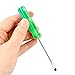 Buspoll small screwdriver tool ​flat head and Phillips screw driver- #2 Phillips, Slotted 1/4” used to repair toys; musical instruments, microphones loose screws