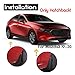 4pcs/Set Mudflaps Compatible With Mazda 3 BP 2019-2024 Hatchback Hatch Mud Flaps Splash Guards Mudguards Mud Flap Front Rear Fender
