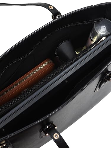 Image of Kazo Jason Tote | Premium Faux Leather Handbag for Women | Sophisticated Structured Shopper for Work & Transit