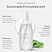 AROMATICA Organic Aloe Vera Gel (2 packs), After Sun Care and Sunburn Relief with Pure Aloe Vera Gel Face&Hair, Sun Burn Moisturizer EWG Verified (10.14oz/300ml)