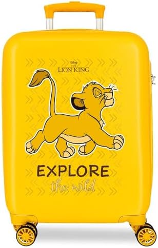 Disney Explorer Luggage - Children's Luggage, Kids, Yellow, One S...