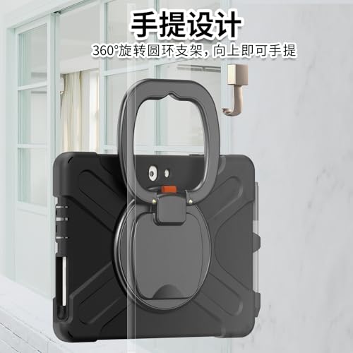 Carcasa Surface Go 3 y 4 con protector de pantalla y funda resistente con soporte rotativo 4