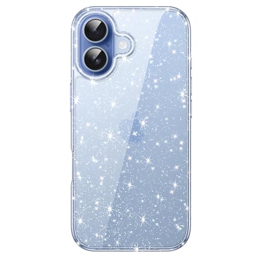 Image of JETech Glitter Case for iPhone 17, Blue