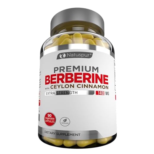 Premium Berberine HCL Plus Ceylon Cinnamon 1400mg for Blood Sugar, Glucose Metabolism, Immune System, Insulin, Diabetes, Cardiovascular & Gastrointestinal Function – Berberine HCI Root Supplement