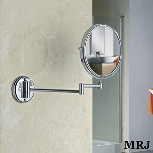 Miroir double face pivotant mural JCAKES miroir extensible de rasage - 4