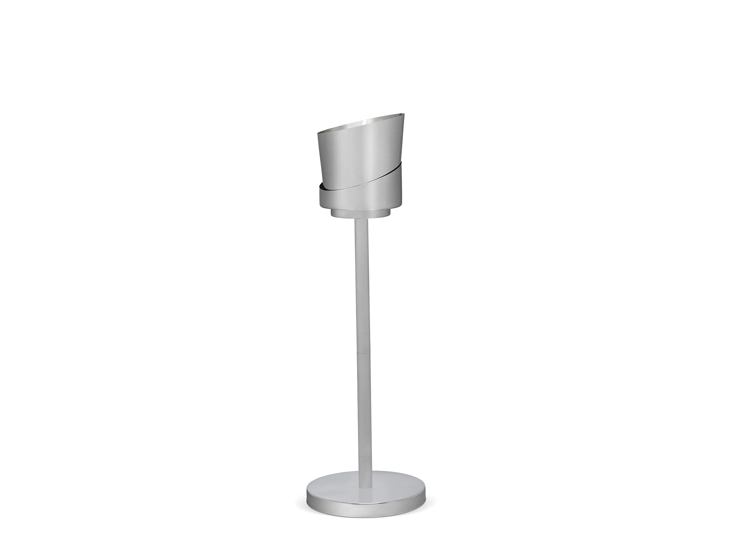 Leopold Vienna - Enfriador de champán con soporte incluido acero inoxidable mate