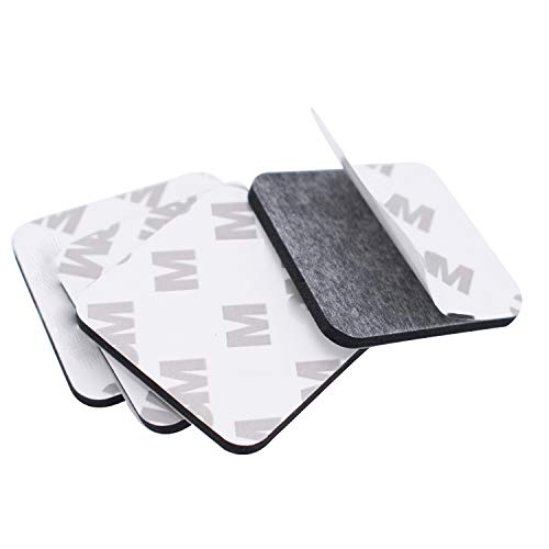 MiDube 60PCS Black Double Sided Foam Tape Strong Pad 1.58" Diameter Self-Adhesive Mounting Suitable for Surface, Thickness and Smooth, Wood, Metals, Glass, Papers, Paints, Plastics and Fabrics