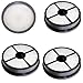 Produktbild HQRP 4-Stück HEPA Filter für Eureka HF-16 / 68115A / 68115 / AirSpeed Zuum AS5204A / AS5200 / AirExcel NLS 5403A / NLS 5400A / AS5210 / 5400 serie + HQRP Untersetzer
