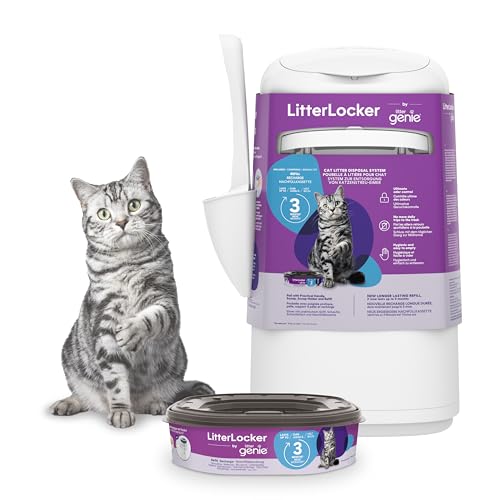 LitterLocker Fashion 10400 Cubo de eliminación de arena para gatos
