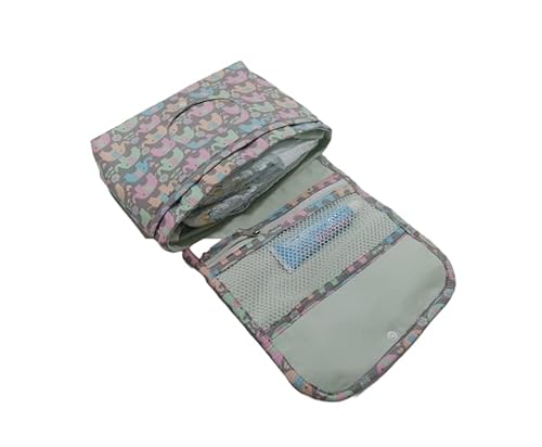 Necessaire Porta Fraldas (Elefantes Coloridos)