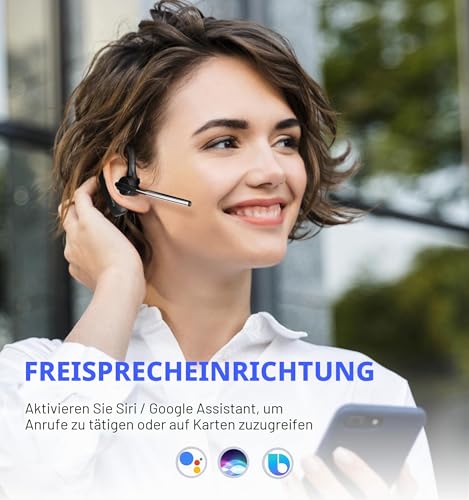 Conambo Bluetooth Headset mit CVC 8.0 und ENC-Rauschunterdrückung – Ansicht 6