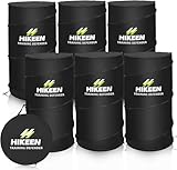 Hikeen Lot de 6 Mannequin de Défenseur de Basketball : Équipement d’Entraînement Pliable Équipement de Basket avec Impact Sécurisé, pour Basketball Football Américain, avec 1 Sac de Transport