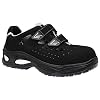 ELTEN Veiligheidsschoenen ETHAN Easy ESD S1, heren, sportief, licht, zwart, kunststof kap, klittenbandsluiting – maat 40