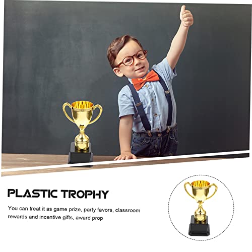 NUOBESTY 2Pcs Prêmios Crianças Competições Para Adereços Pequeno Troféu De Recompensa Adultos Crianç