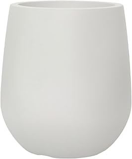 11.8 Inch Plastic Tall Planters for Outdoor Plants, Modern Round Tapered...