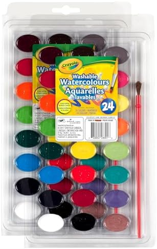 Crayola 2pk Bundle of 24ct Watercolour Paints