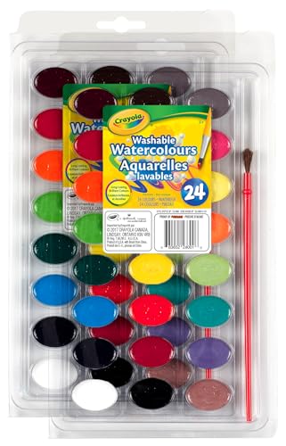 Crayola - Crayola 2pk Bundle of 24ct Watercolour Paints