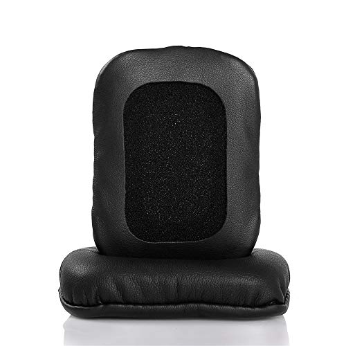 Almohadillas de espuma de repuesto para auriculares YDYBZB modelo Z5 compatibles con Ghostek SoDrop 2, cuero sintético negro miniatura 6