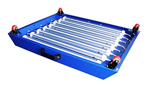 INTSUPERMAI UV Exposure Unit Silk Screen Printing Light Box Screen Printing LED Light Box with Timer 24x30inch Exposure Size for 24x28inch Frame 110V